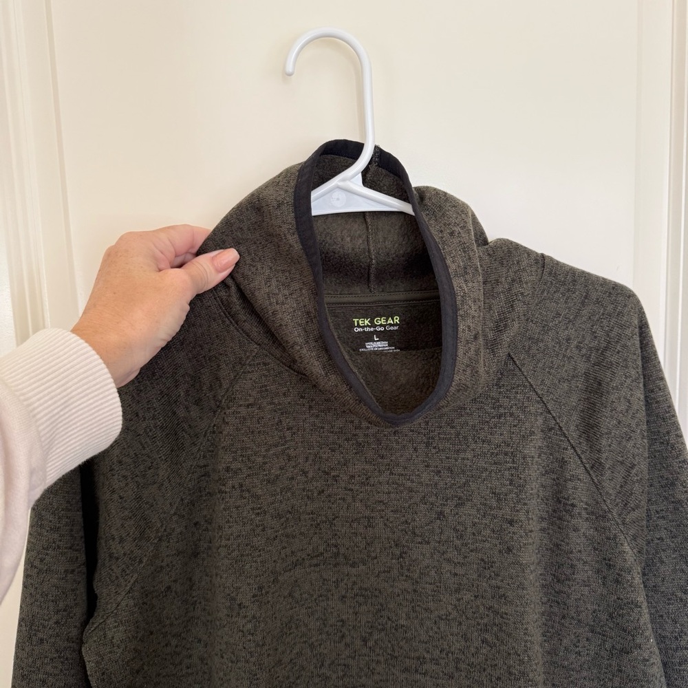 Tek Gear Men's Olive Turtleneck Sweater